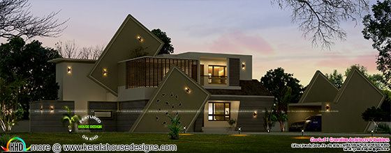 4 bedroom unique ultra modern house