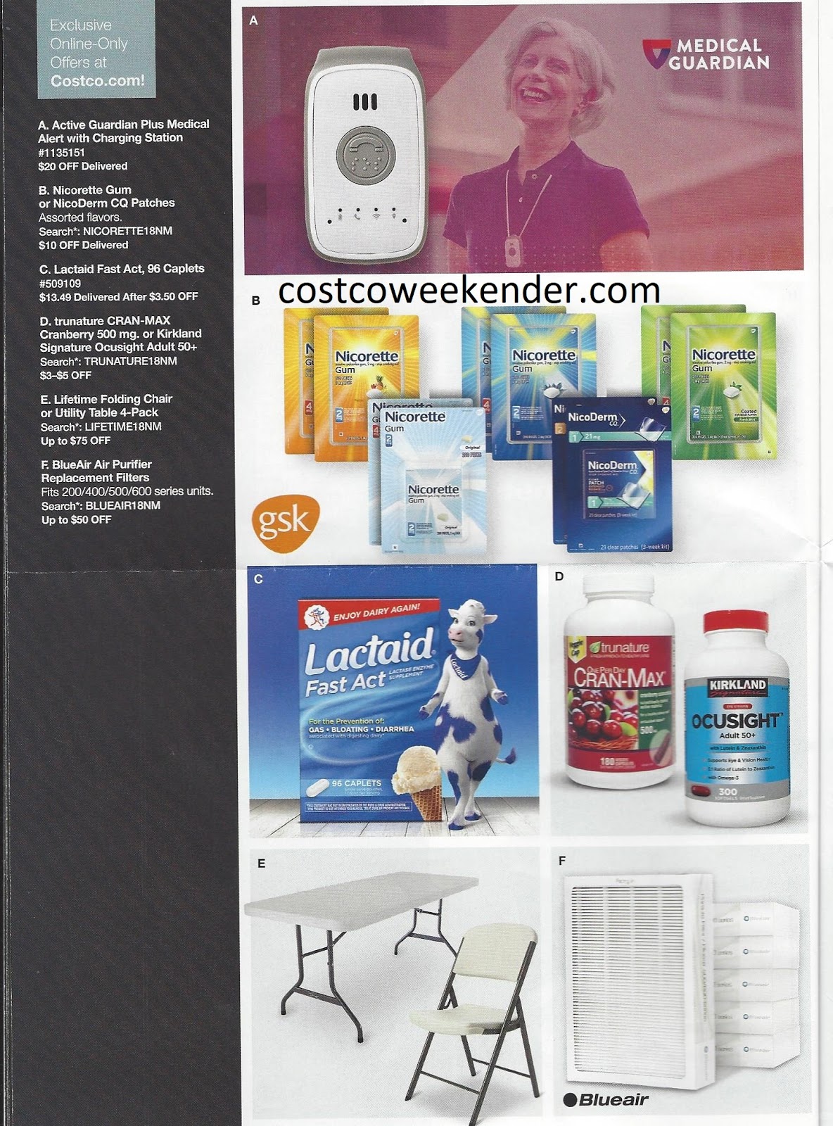 November Exclusive OnlineOnly Offers Costco Weekender