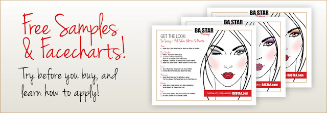 Free Samples & Facecharts! Try before you buy, and learn to apply!