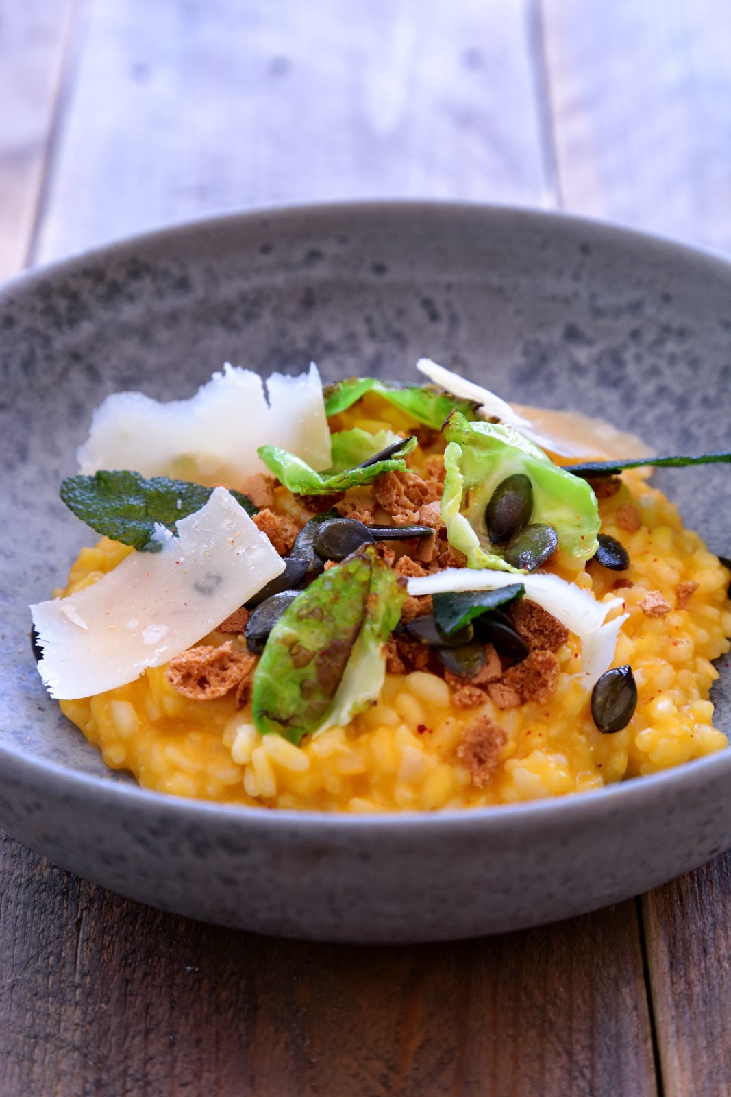 risotto , courge butternut , Frenchie , Greg MArchand