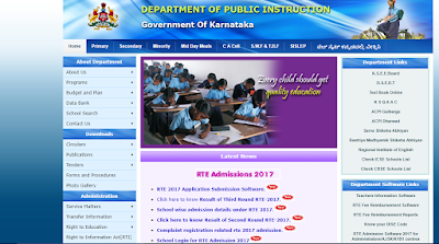 Department of Public Instruction in Karnataka