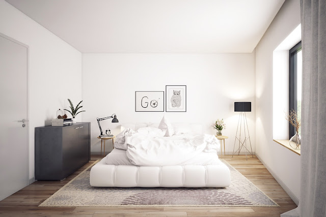 Desain Kamar Tidur Nuansa Hitam Putih Desain Kamar Tidur Nuansa Hitam Putih