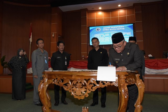 DPRD Kota Depok Setujui Raperda APBD Perubahan Tahun 2018