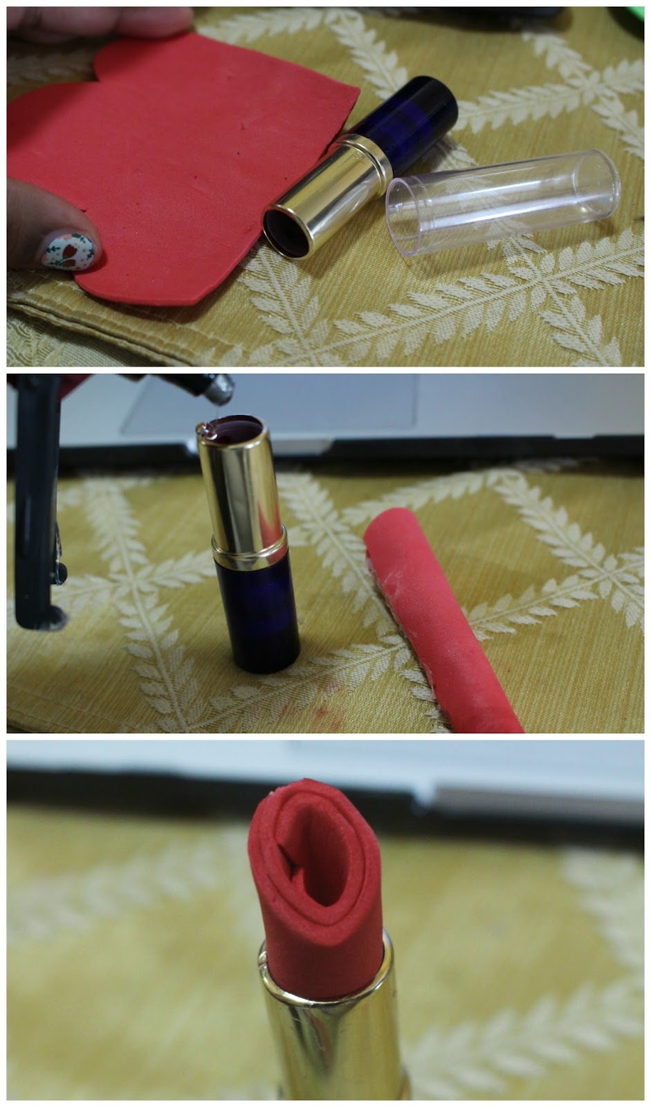 pretend lipstick