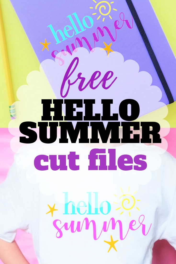 Free Hello Summer Cut File | Sew Simple Home