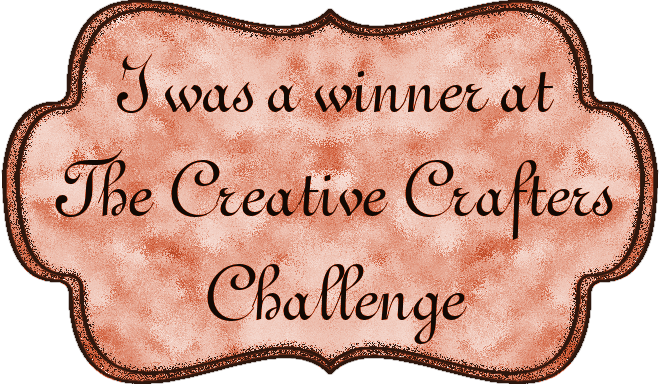 I won at The Creative Crafters!