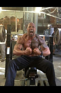 Dwayne the rock Johnson workout
