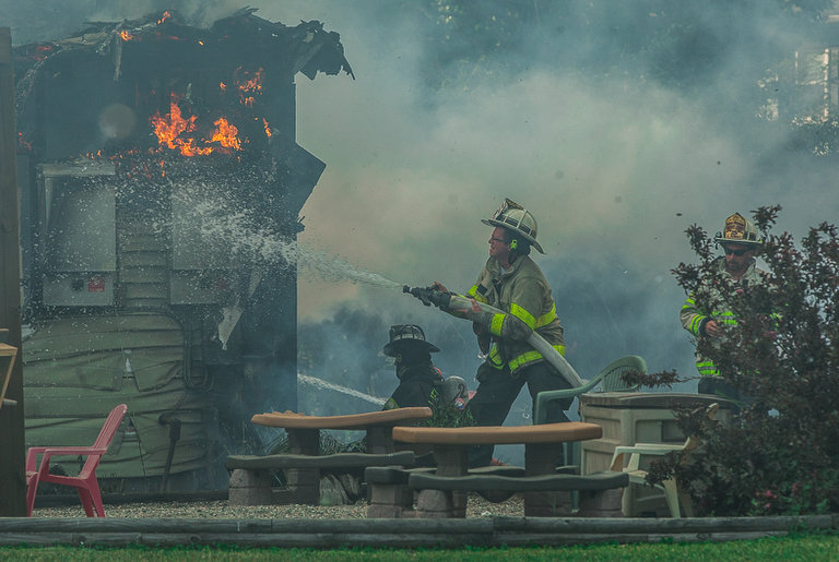 MEC&F Expert Engineers Garage destroyed in Forks Township fire in PA
