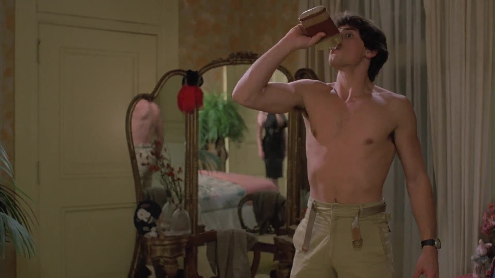 Matt Lattanzi shirtless in My Tutor.