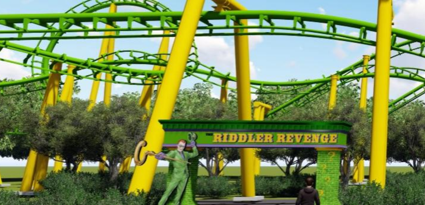 six flags new england announces new gotham city themed area renovated coaster