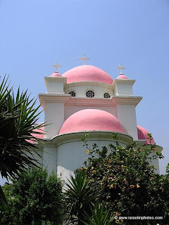 Grieks-orthodoxe kerk van de zeven apostelen in Kafarnaüm