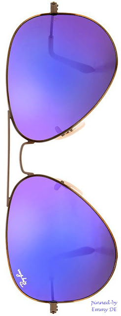 Brilliant Luxury by Emmy DE ♦ Aviator Flash Lenses by Ray-Ban