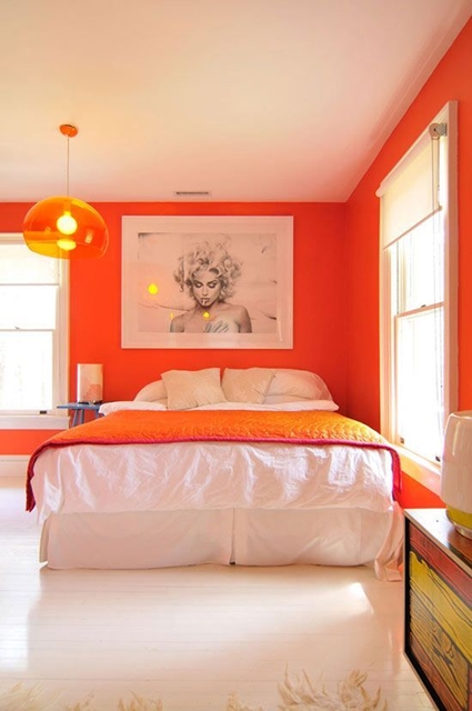 quarto laranja