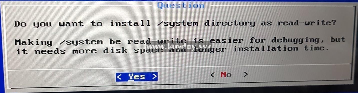 Please install an operating