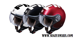 Helm Retro Stylish Helm berdesain retro stylish yang in line dengan warna motor untuk setiap pembelian New Fino 125 Blue Core. Helm Retro Stylish Helm berdesain retro stylish yang in line dengan warna motor untuk setiap pembelian New Fino 125 Blue Core.