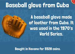 Backpacker Game Souvenirs: Havana - Baseball Glove from Cuba