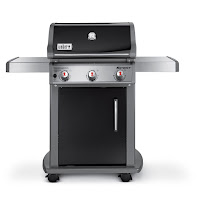 Weber 46510001 Spirit E310 LP Gas Grill with 3x burners, review features compared with Spirit E210