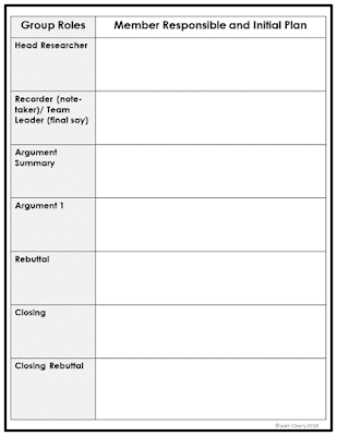 Debates can be a really effective instructional tool in the secondary classroom, but they have to be very structured in order to be really effective. In this blog post, I'm sharing detailed information for how to implement structured debate in the classroom. Click through to get these teaching tips! Debates can be a really effective instructional tool in the secondary classroom, but they have to be very structured in order to be really effective. In this blog post, I'm sharing detailed information for how to implement structured debate in the classroom. Click through to get these teaching tips!