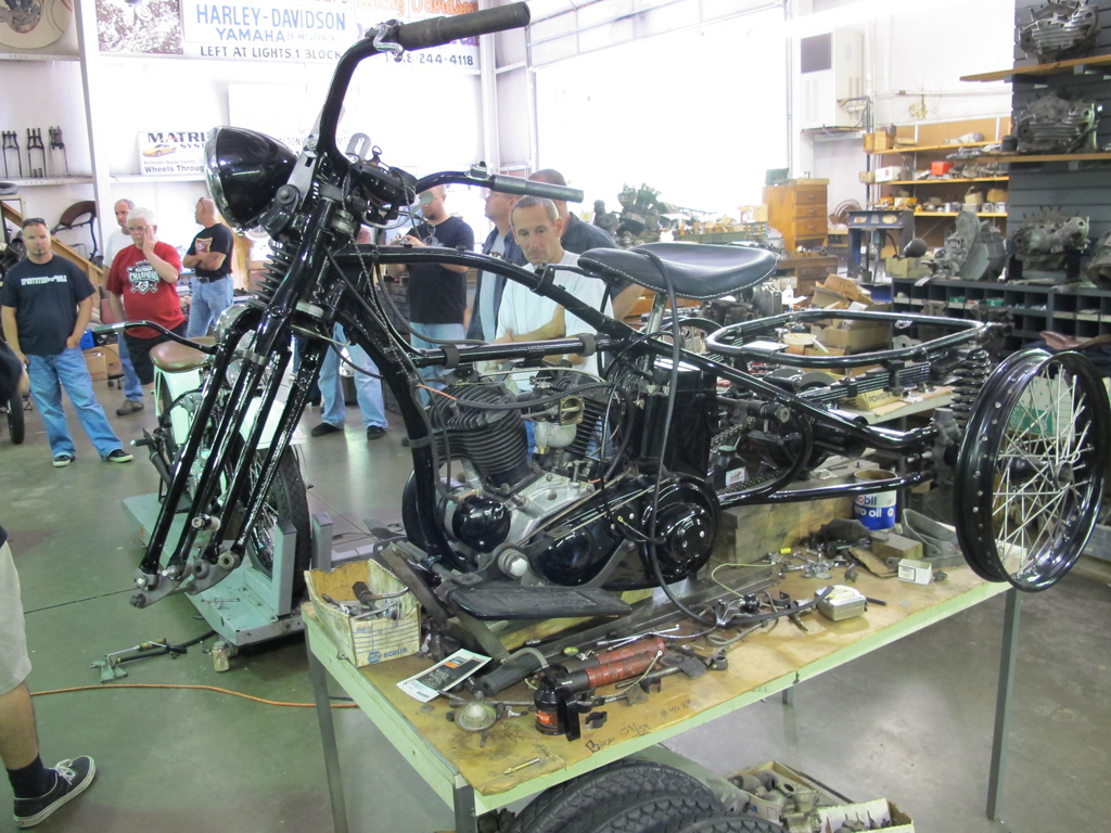 What I See The Restoration Shop At The Wheels Through Time Museum.