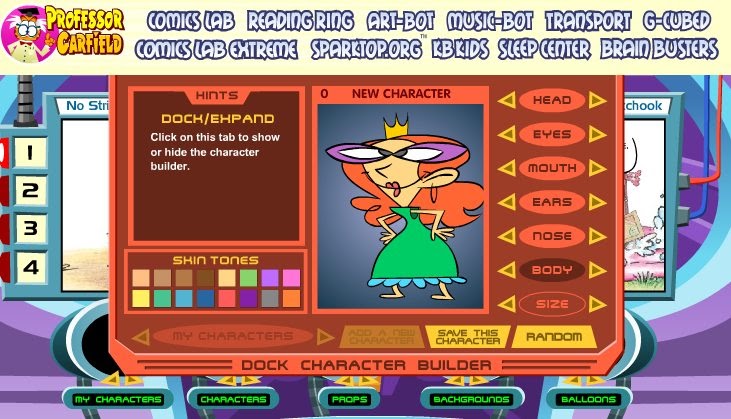 the book chook professor garfield s character builder