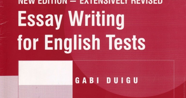 essay writing for english tests pdf