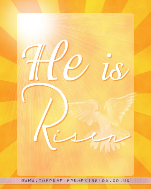 He is Risen - #Easter Poster Art | Free #Printable