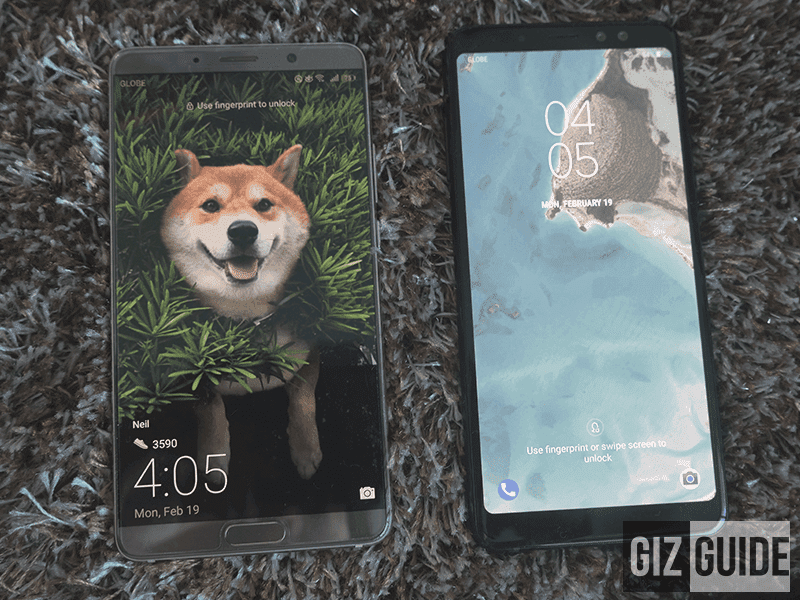 Huawei Mate 10 vs Samsung Galaxy A8+ (2018) - Premium Smartphone Comparison