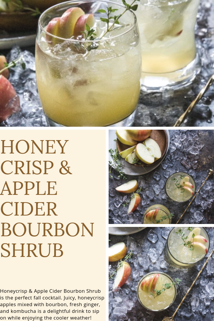 HONEYCRISP & APPLE CIDER BOURBON SHRUB Blue Valley Kitchen