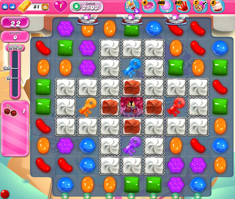 Candy Crush Saga level 2503 Candy Crush Saga level 2503