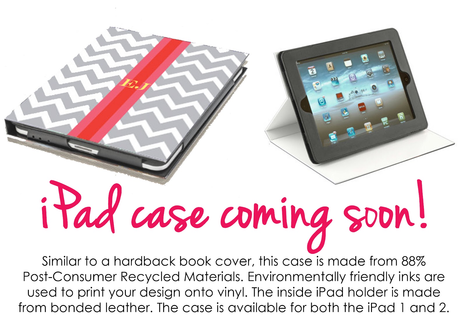 O.Ink Design Studio Custom iPad Cases!