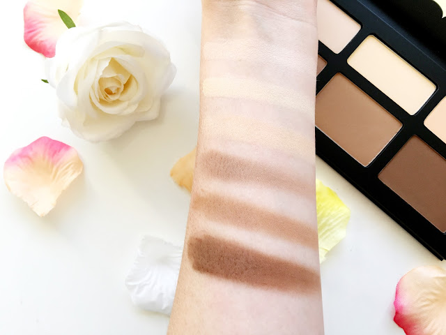 Kat Von D Shade and Light Contour Palette Swatches