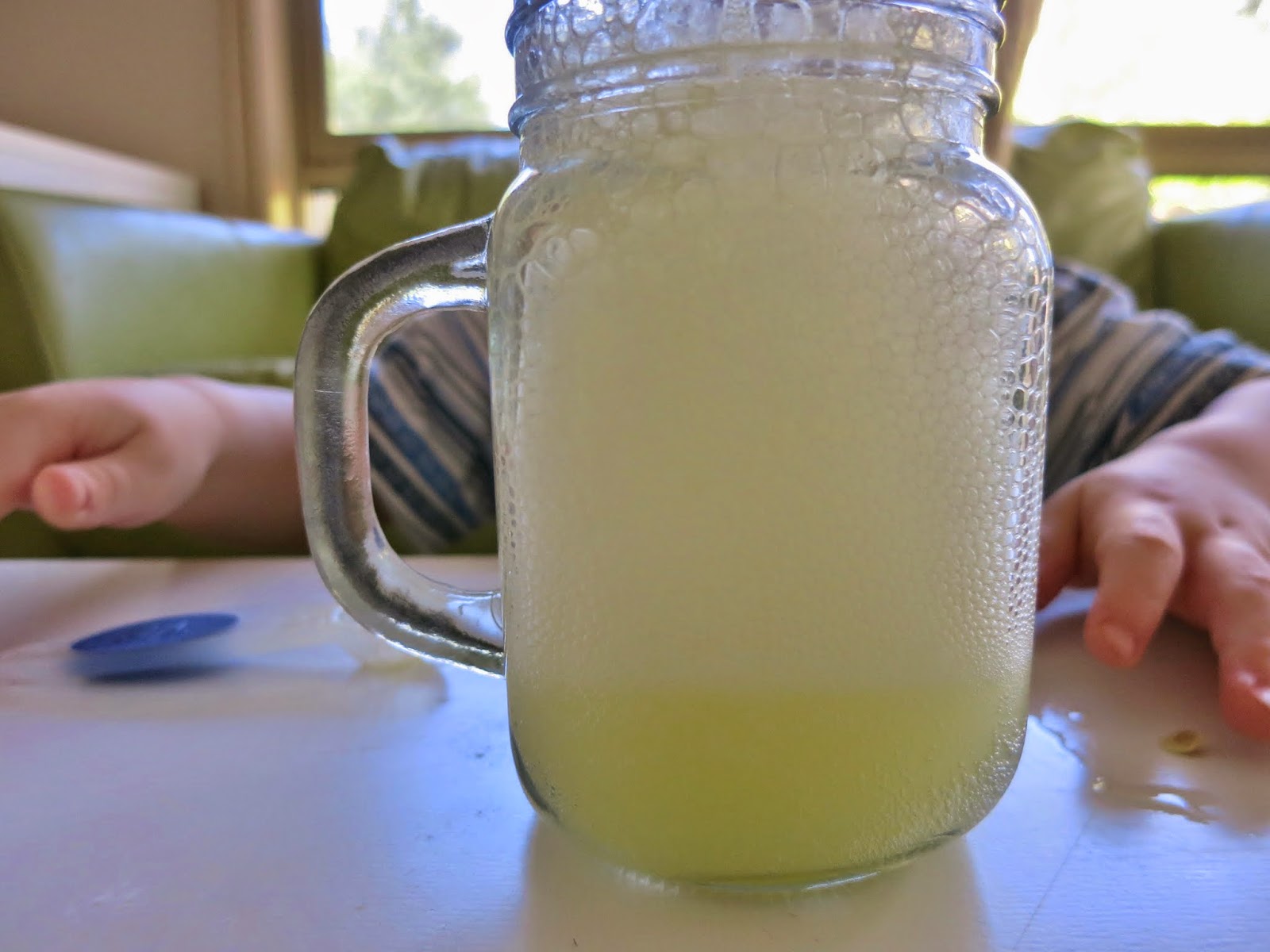 Learn with Play at Home How to make Fizzing Lemonade. Edible Science