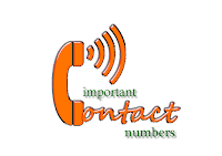 important contact number, phone number, nomor telephon penting