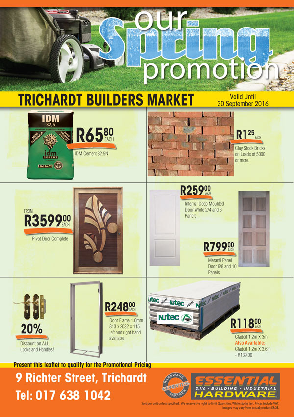 GBB Essential Hardware Proofing Spring Specials