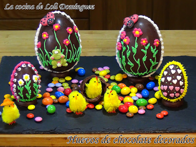 Huevos De Chocolate Decorados (huevos De Pascua)

