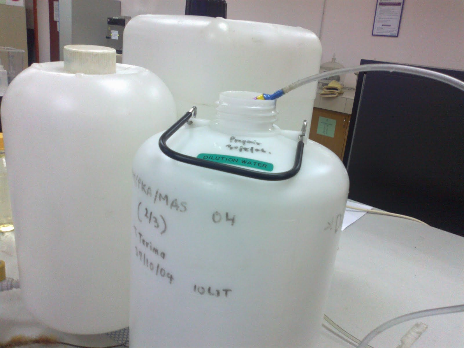 SHERYNA Preparation of dilution water for BOD