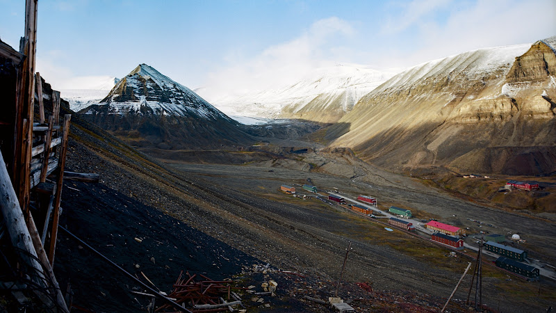 Mine 2B. Longyearbyen, Svalbard