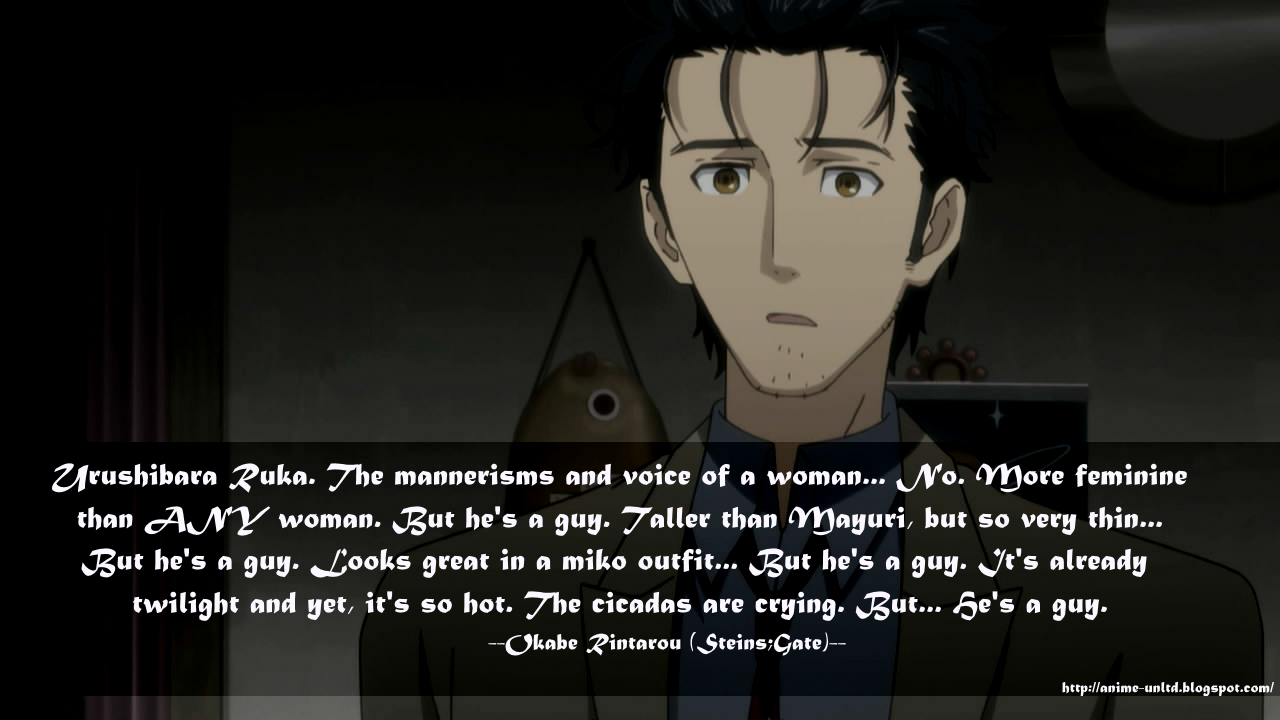 Steins Gate Quotes.