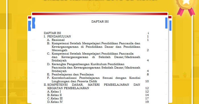 Silabus Kurikulum 2013 SD Revisi RPP K13 Silabus Kurikulum 2013 SD Revisi RPP K13