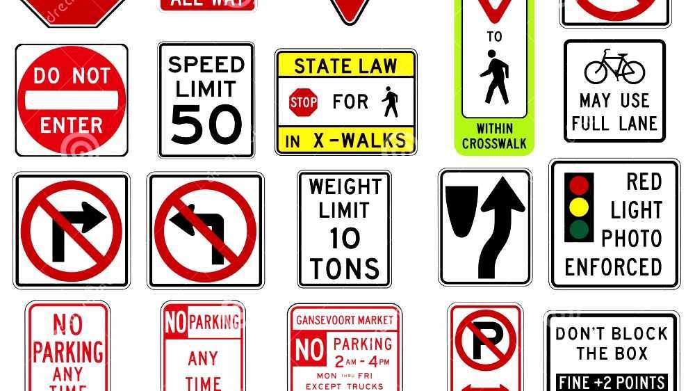 Road signs in the United States