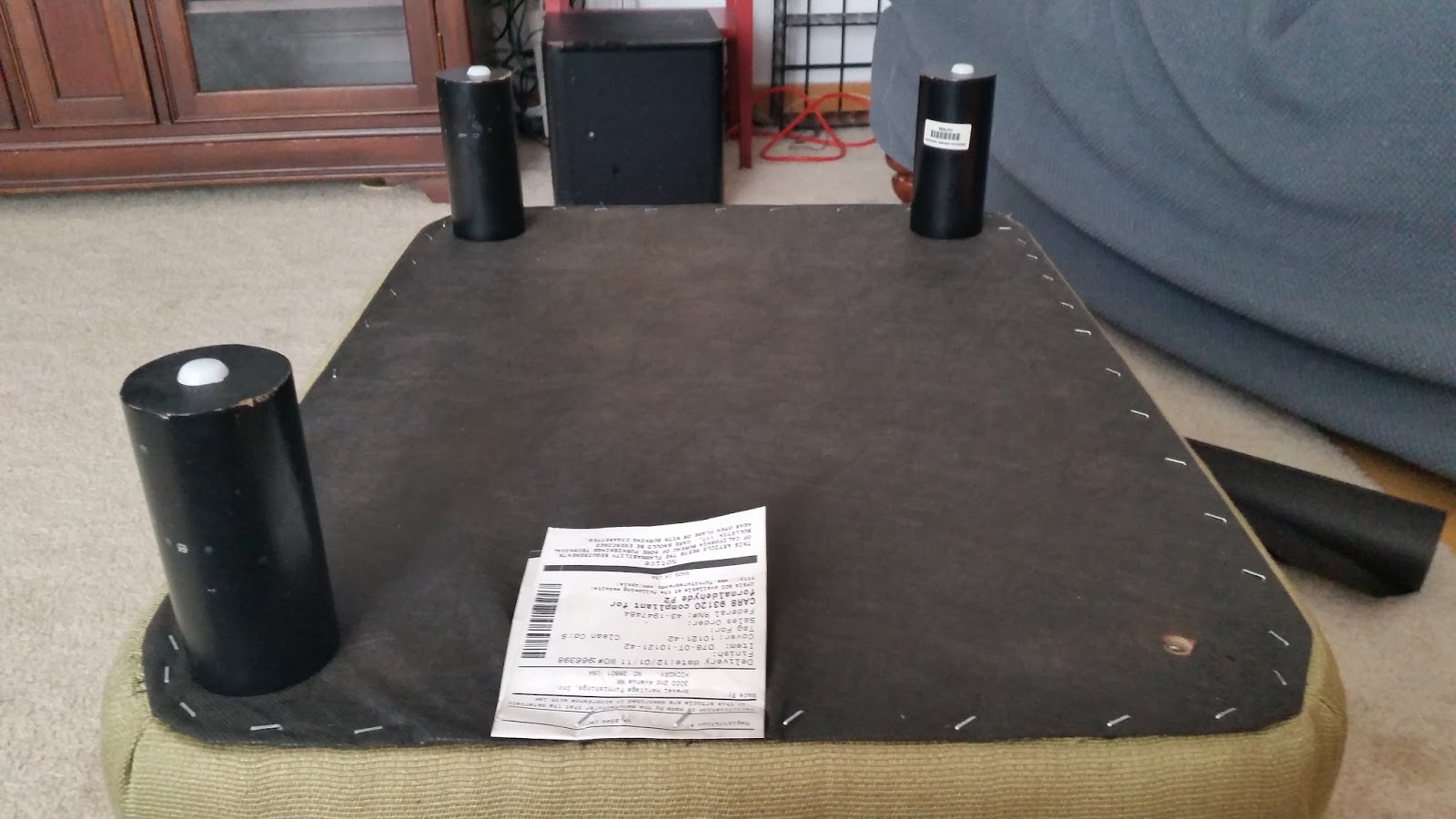 Tutorial Repairing the dust cover on your furniture or box spring bed.
