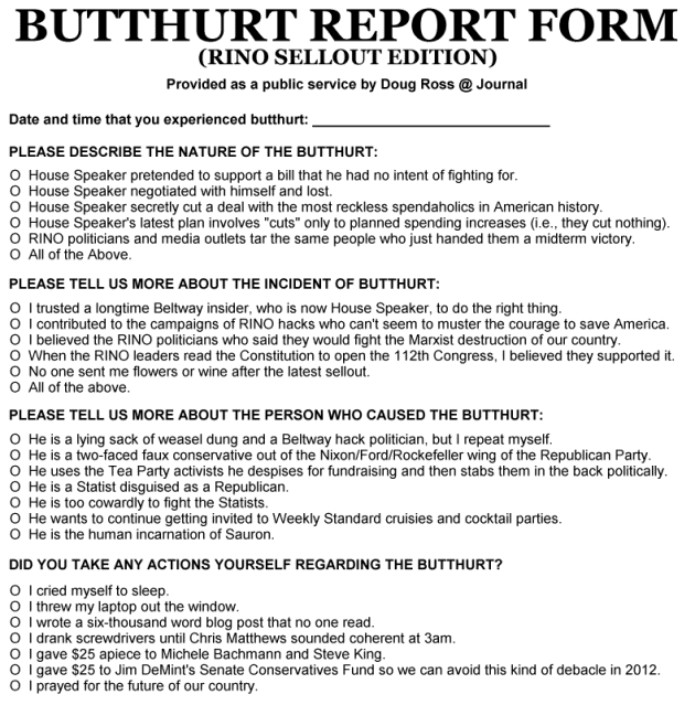 Butthurt Report Form Pdf