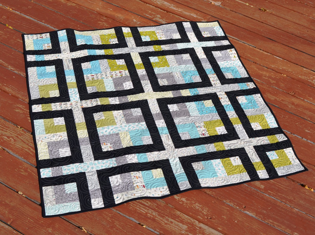 Happy Quilting Square Dance A Finished Quilt and a New Pattern