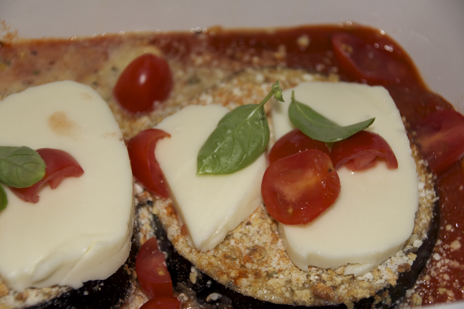 Cheesecakes and other things Eggplant Parm.