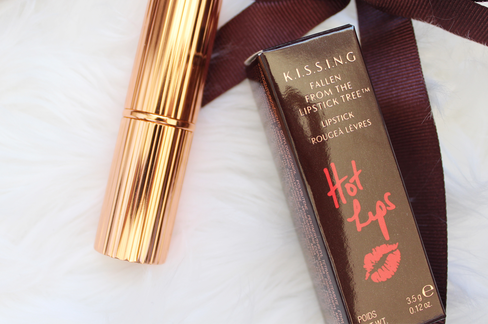 CHARLOTTE TILBURY | Hot Lips K.I.S.S.I.N.G Lipstick in Kim K.W. - CassandraMyee