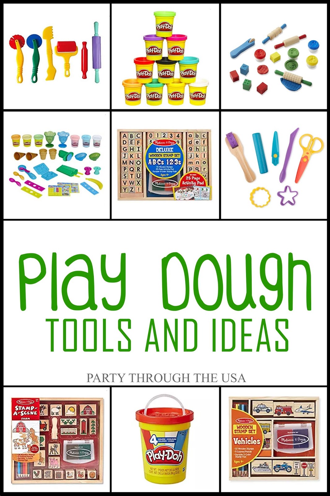 DIY Play Dough Kits for Travel