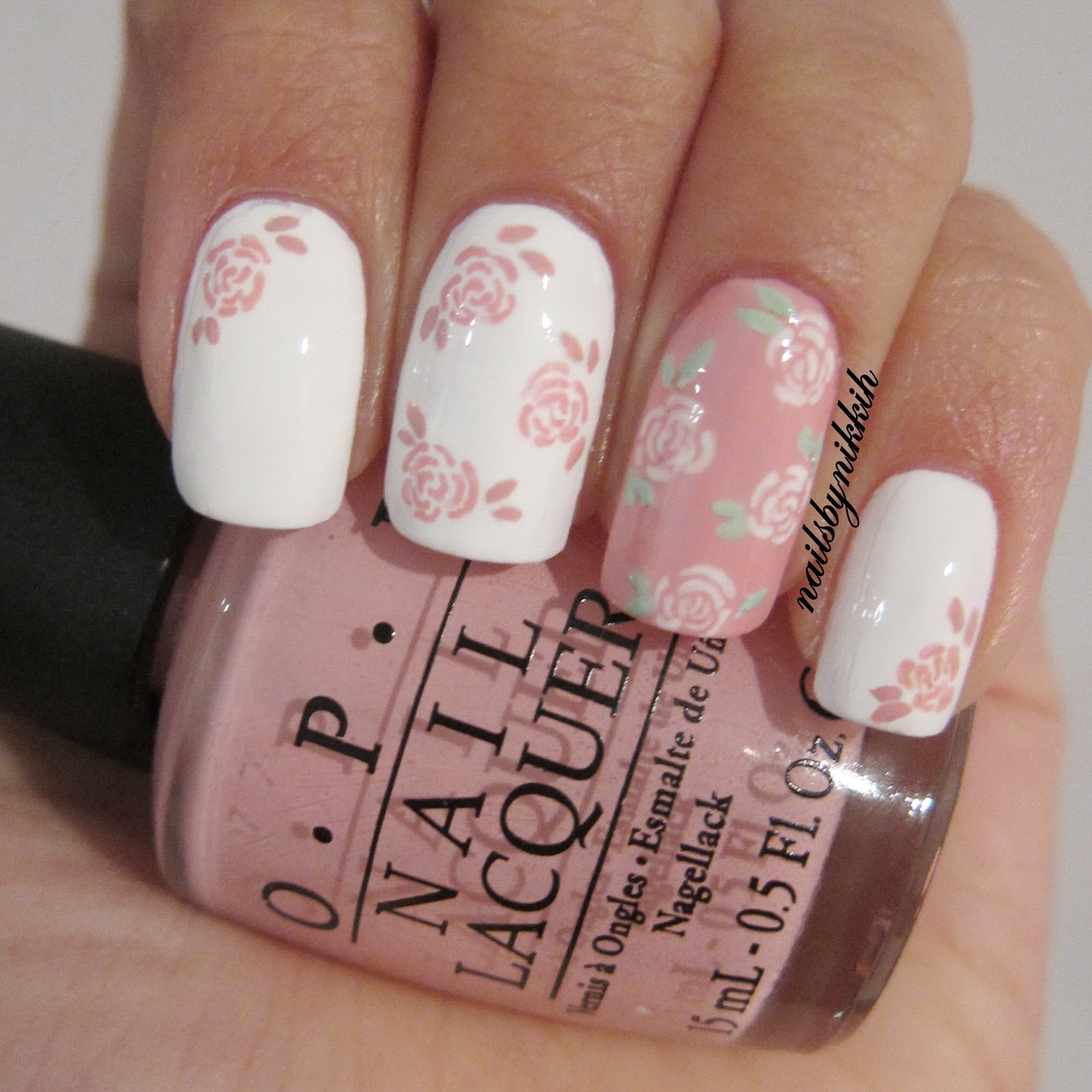 The Nail Art Trend [Tutorial] The Trend Floral Nail Art