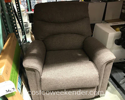After a long day of work, watch tv and relax on your Pulaski Fabric Power Recliner