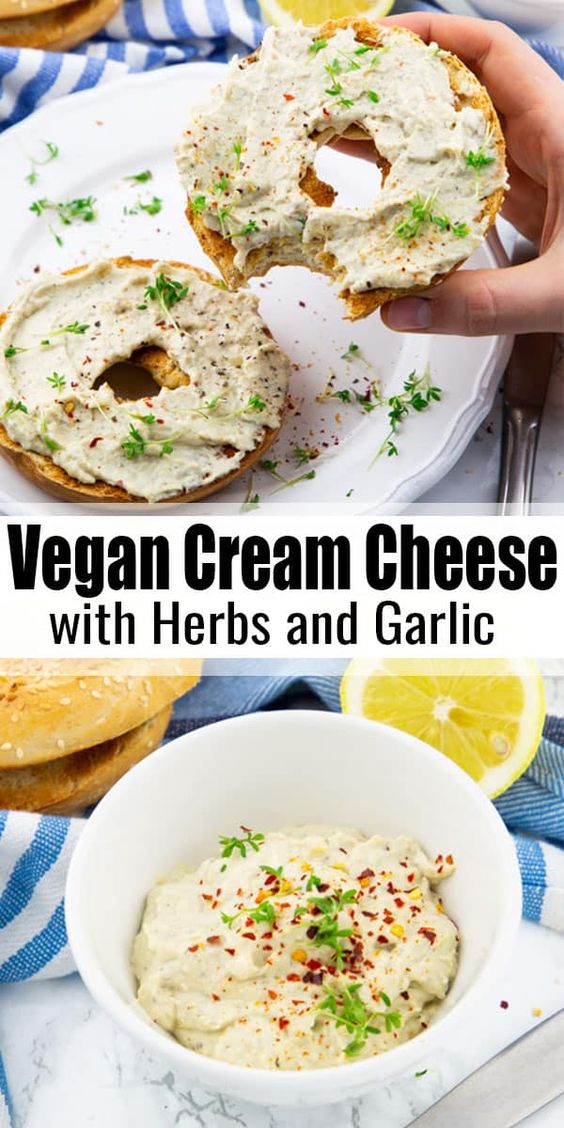 VEGAN CREAM CHEESE WITH CASHEWS VeganCheese Cheese CheeseRecipes
