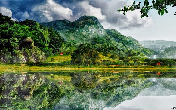 Gambar Pemandangan Yg Indah Dan Mudah / Gambar Pemandangan Indah Yg Mudah Digambar : Belajar menggambar memang telah diterapkan sedari kita tk.
